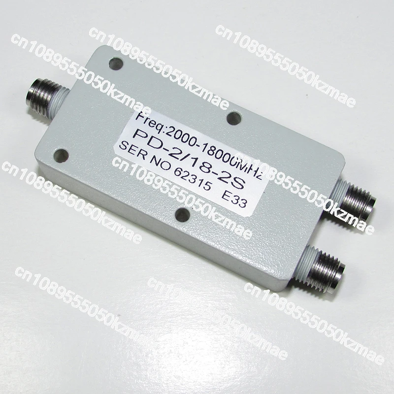 

PD-2 / 18-2S 2-18GHz 20W SMA RF Microwave One in Two Broadband Power Divider