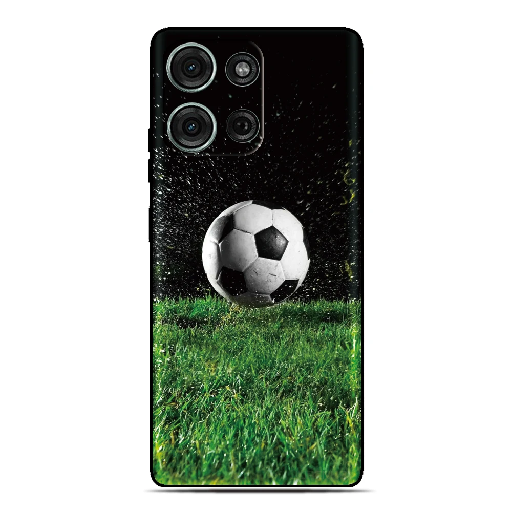Football Soccer Phone Case For Motorola Moto G87 G47 G37 G56 G86 G84 G54 G24 G06 G15 Power G04s G8 Lite One Vision Macro Cover view 5