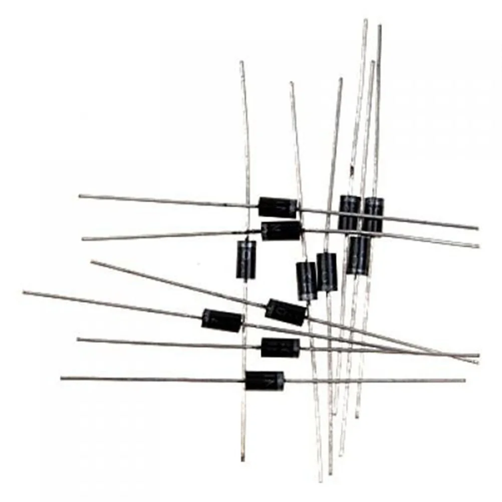 100Pcs Rectifier Diode In4007 1A 1000V Do-41 Inline Package Fast Recovery for Electronics Circuit Use Rectifier Diode