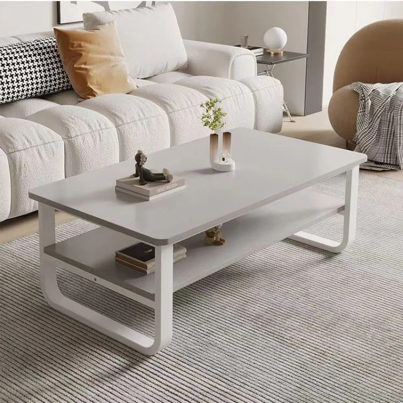 Coffee table small apartment living room household simple small table light luxury sofa side table simple modern tea table squar