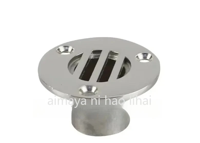 316 stainless steel marine deck floor drain, water leak