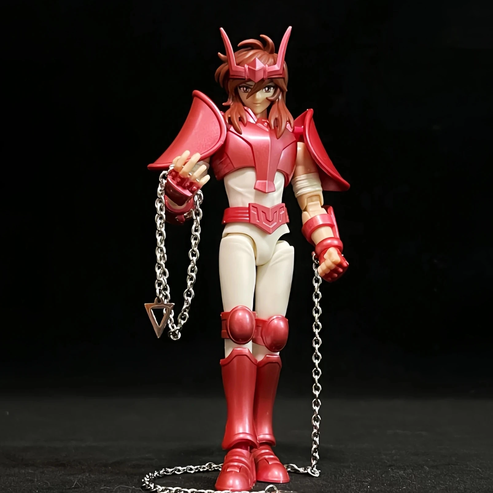 Genuine 1/12 Saint Seiya Champion Class Gemini Saga Phoenix Ikki Figures Action Figure Anime Assembly Model Birthday Gifts Toys