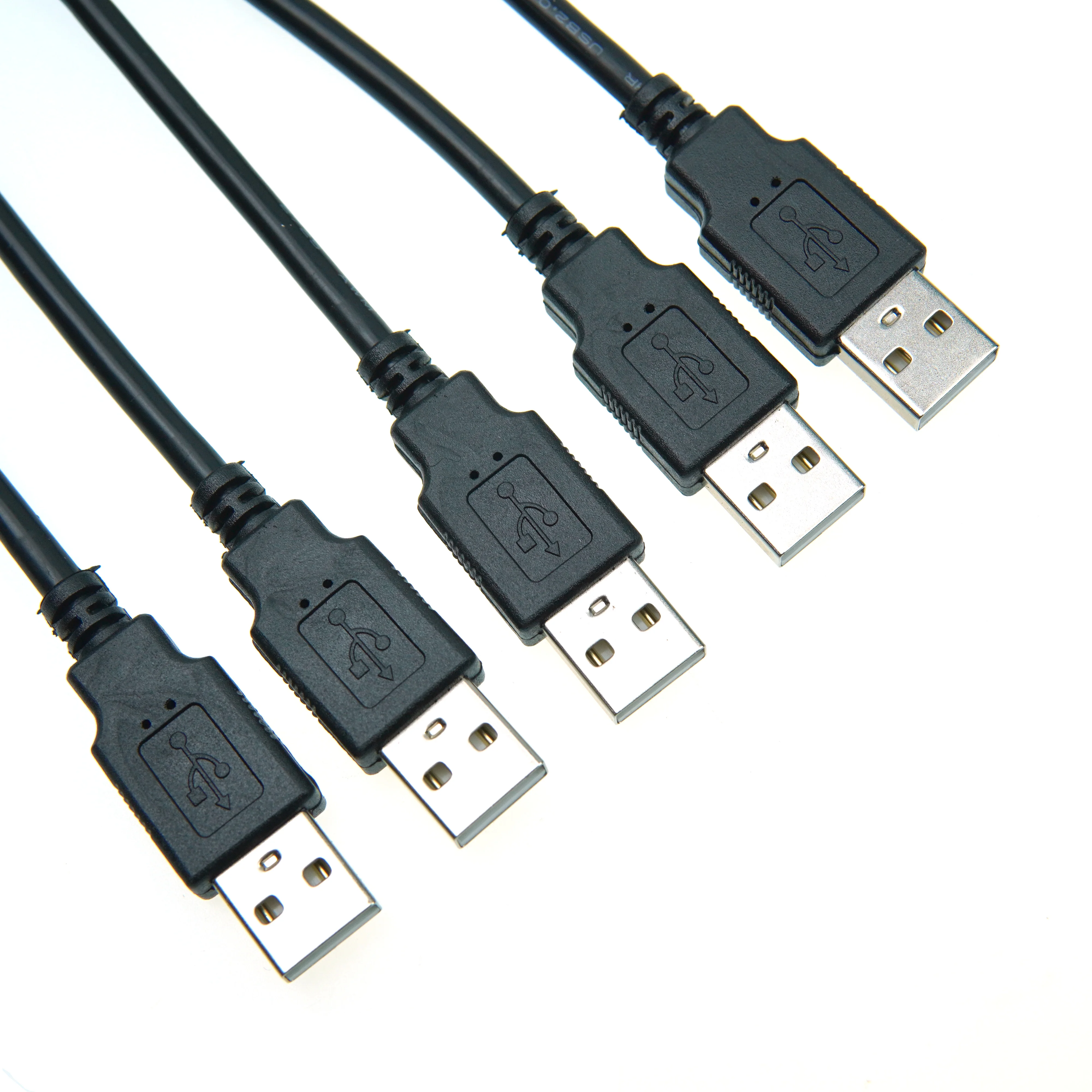 

USB Power Supply Cable Black USB 2.0 male to 4-pin jst connector