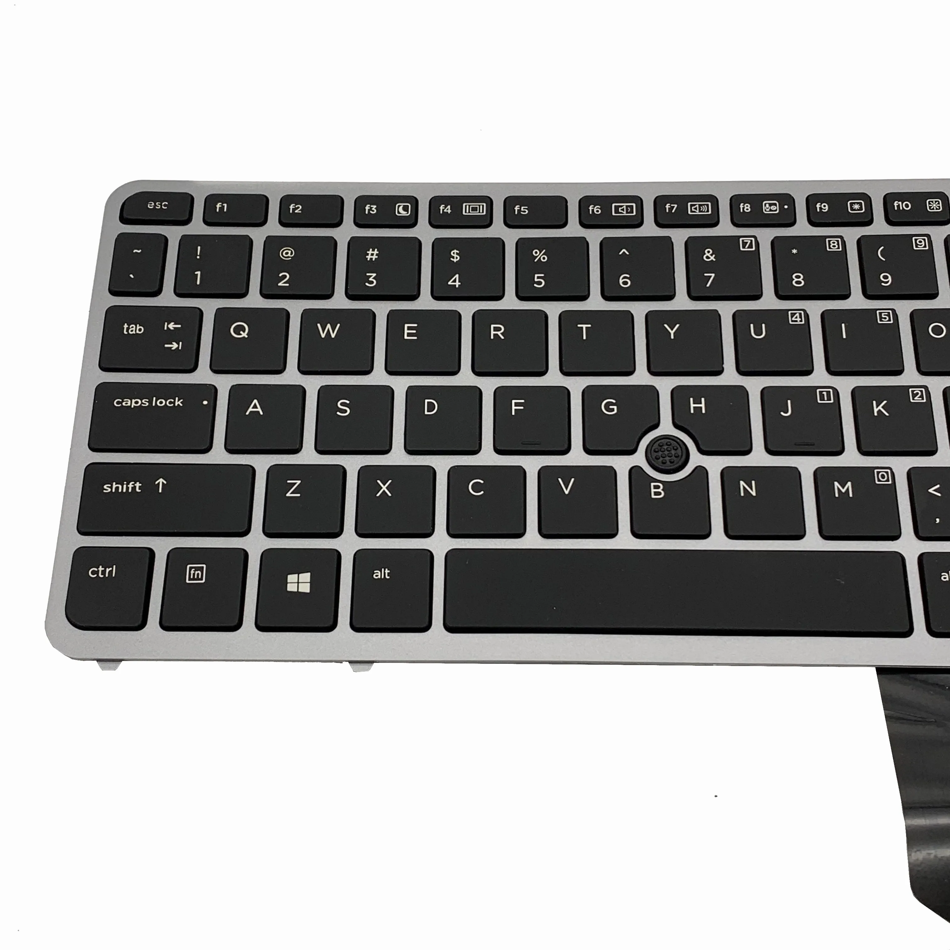 English Laptop Keyboard for HP EliteBook 840 G1 850 G1 ZBook 14 for HP 840 G2 US Silver backlight with pointing stick English