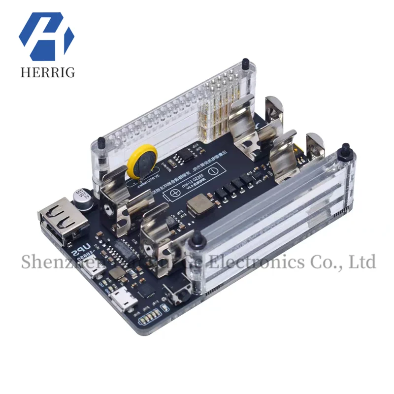 Raspberry Pi UPS 5V3A Power Supply: Uninterrupted Switching, Check Battery Level, Charge and Discharge at the Same Time