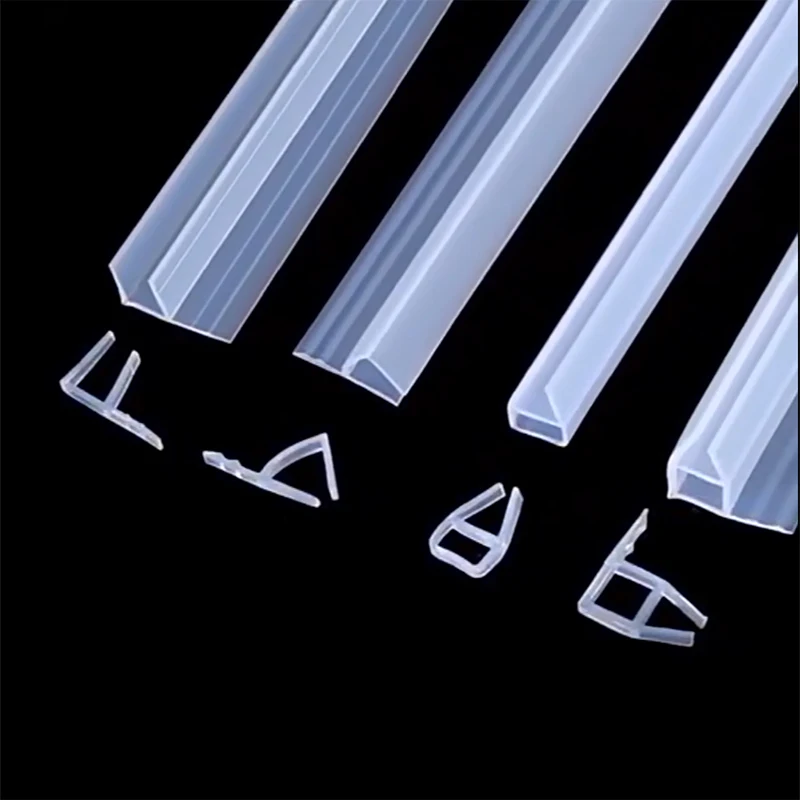 

5M Silicone Rubber Window Sealing F U H Corner Shape Door Weather Strip Draft Stopper For Shower Room Acoustic Panel 6/8/10/12mm