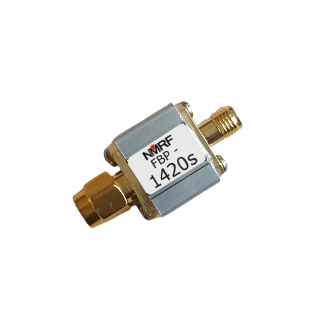 1420MHz SAW Bandpass Filter for Radio Astronomy, 80MHz Bandwidth, SMA Interface