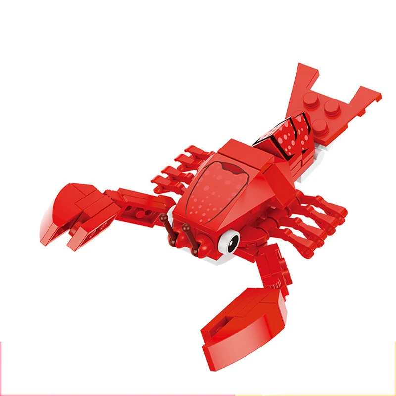 Moc Insekten-Tiermodell Bienen Ameisen Schmetterlinge Heuschrecken Wal Set Bausteine DIY Puzzle Zusammenbau-Spielzeug Geschenk für Jungen und Kinder – Detail 17