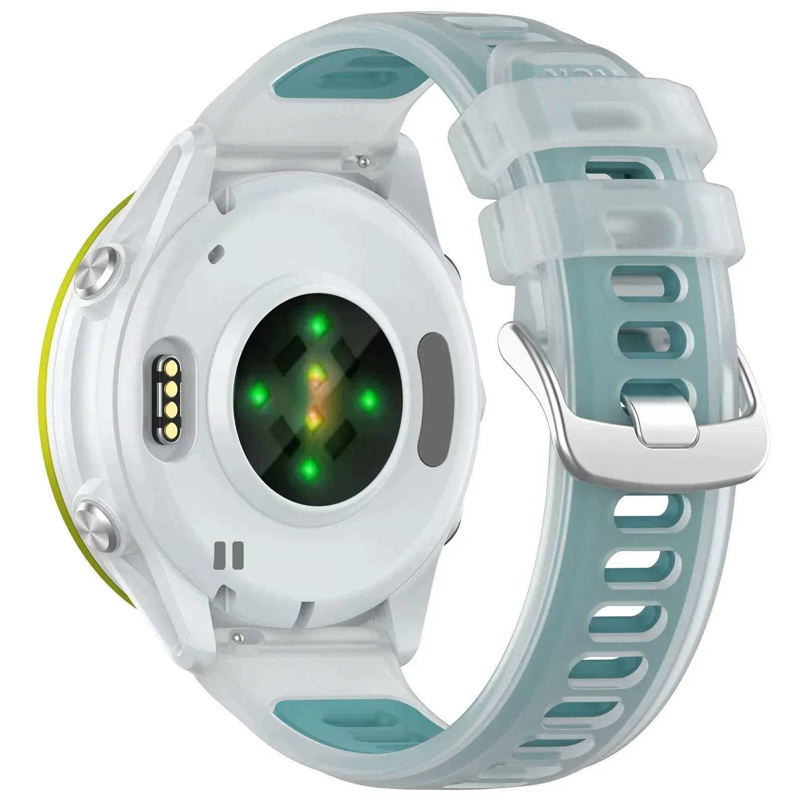حزام سيليكون للغارمين Forerunner 570 47 مللي متر 42 مللي متر سوار معصم شفاف للغارمين Vivoactive 5 6/Active 6 5/165 55 265 965 970