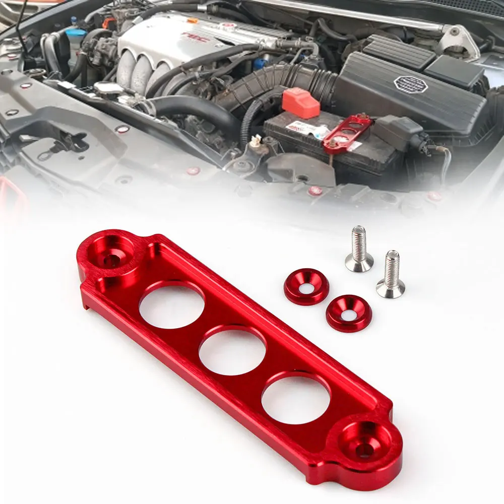 Aluminum alloy Billet Battery Tie Down For Honda Civic EG EK DEL SOL S2000 Acura Integra