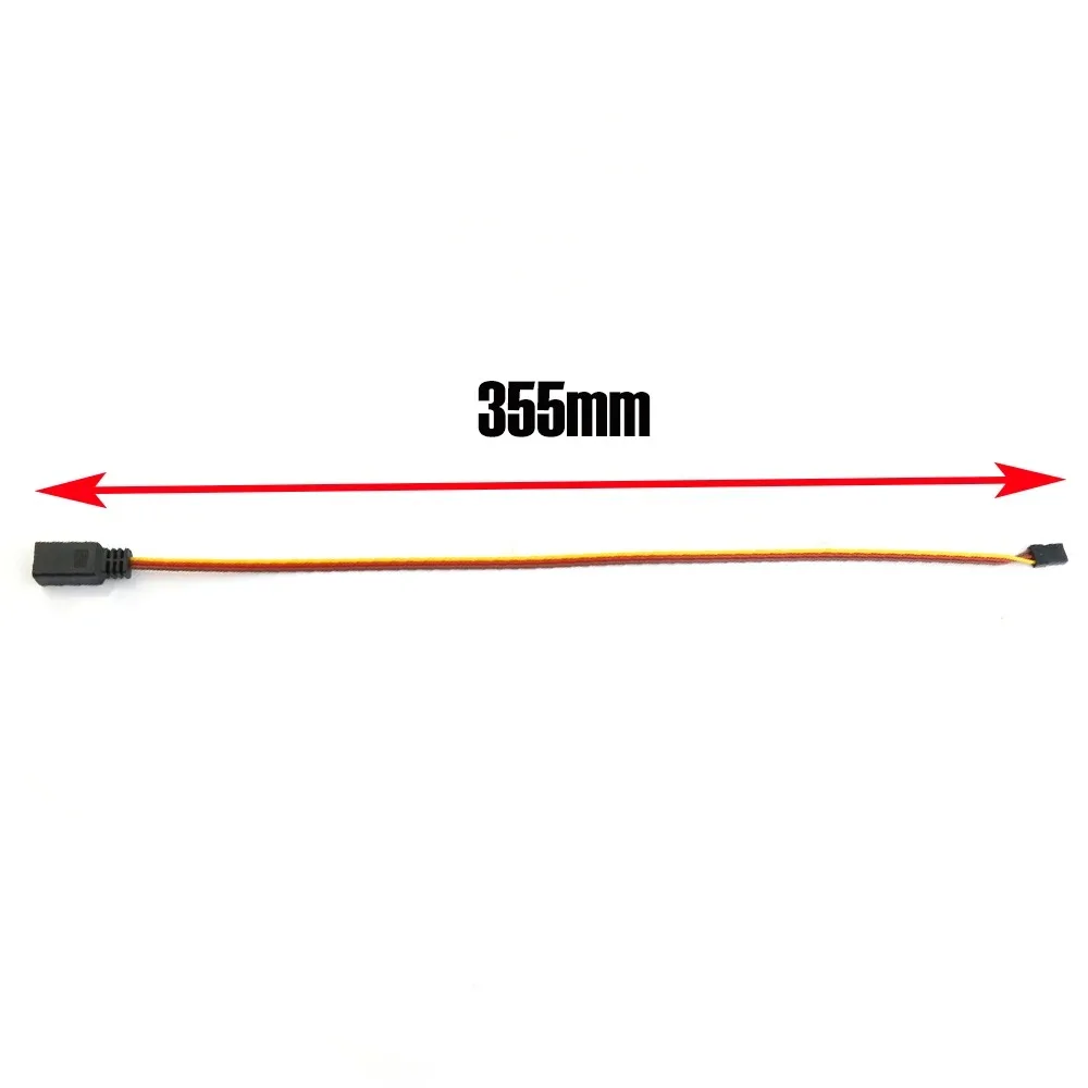 RC Y line Length 350mm Remote Control Cable Servo Fan Extender Wire for Futaba JR RC Car HSP Trxs TRX4 Axial SCX10