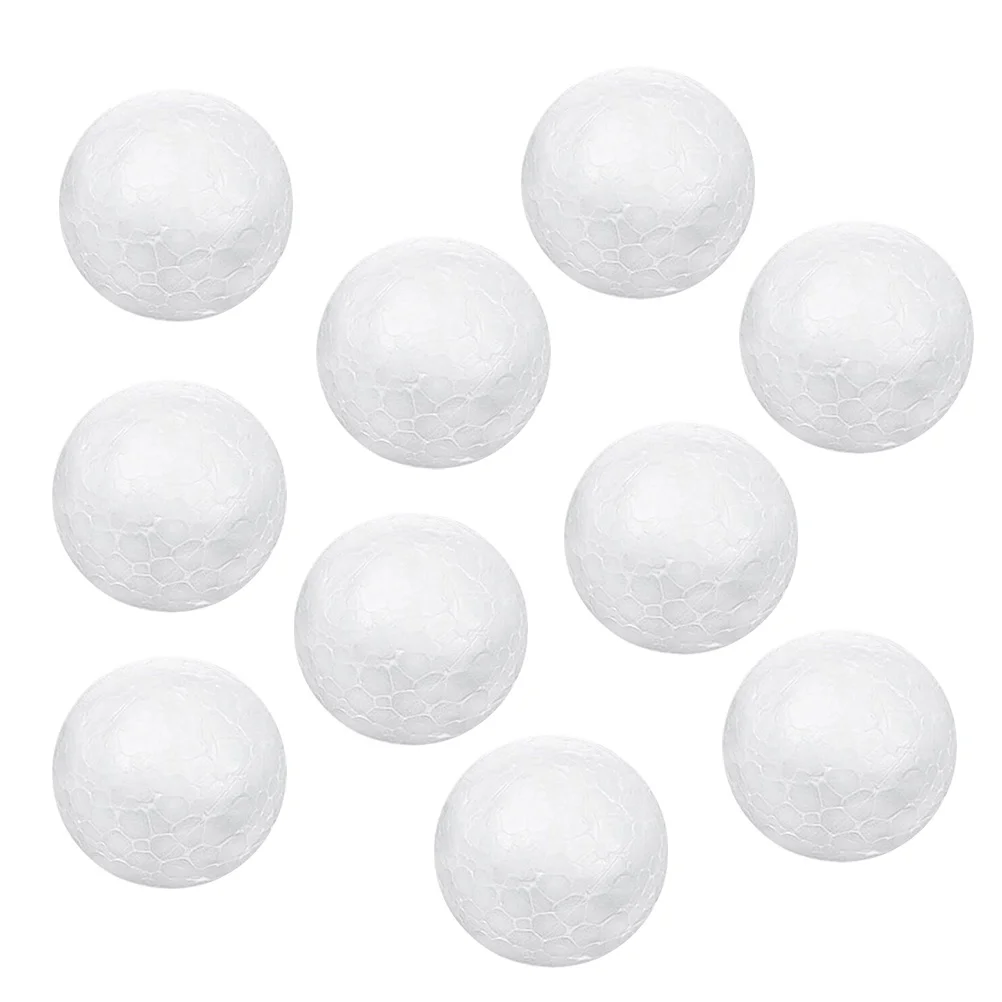 

10pcs 6Cm Foam Ball Diy Materials Polystyrene Craft Ornaments For Handmade Party Decorations High Density Balls Diy Craft