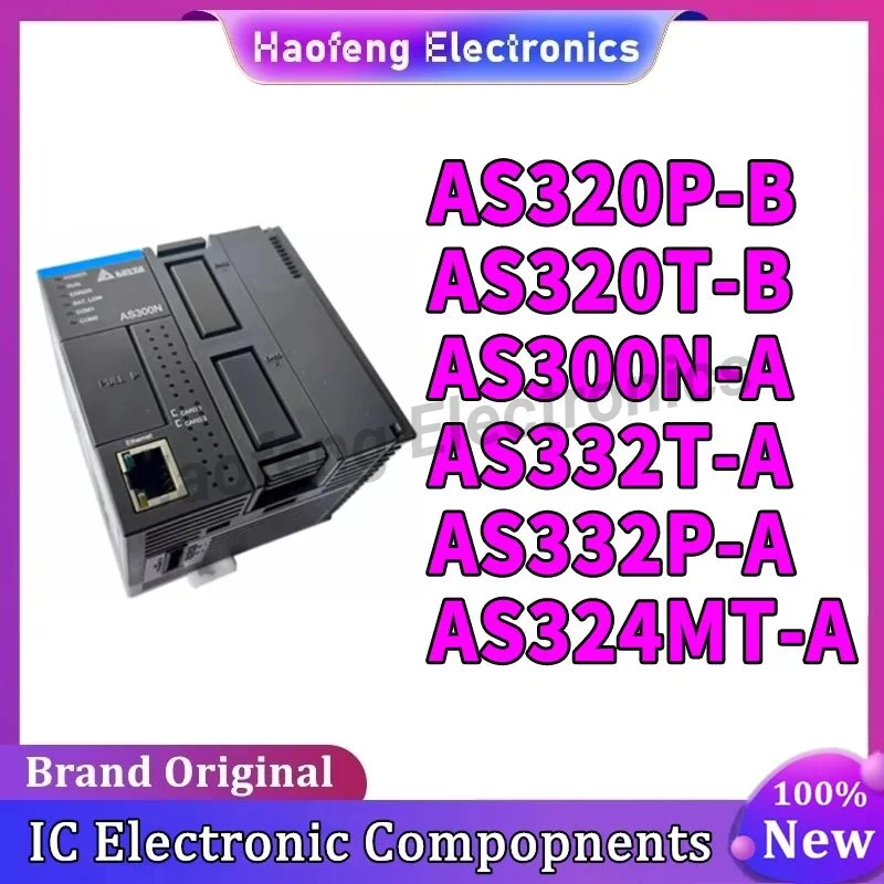 New original AS300 Series CPU host unit AS332T-A AS332P-A AS324MT-A AS320T-B AS320P-B AS300N-A PLC Controller Module