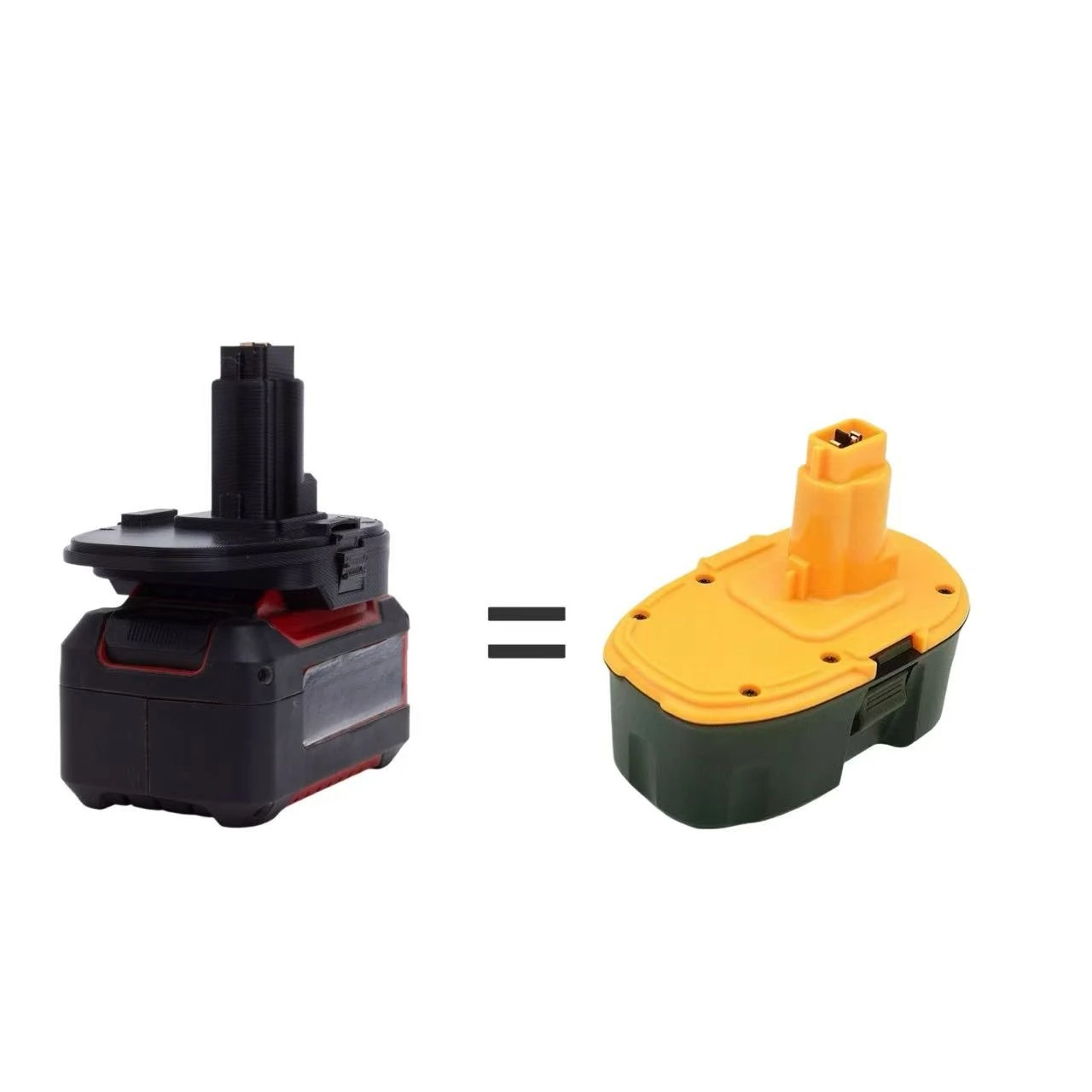 Адаптер-конвертер для литиевой батареи Ozito PXC 18V для инструментов DeWalt Ni-Cd Ni-Mh (без батареи)