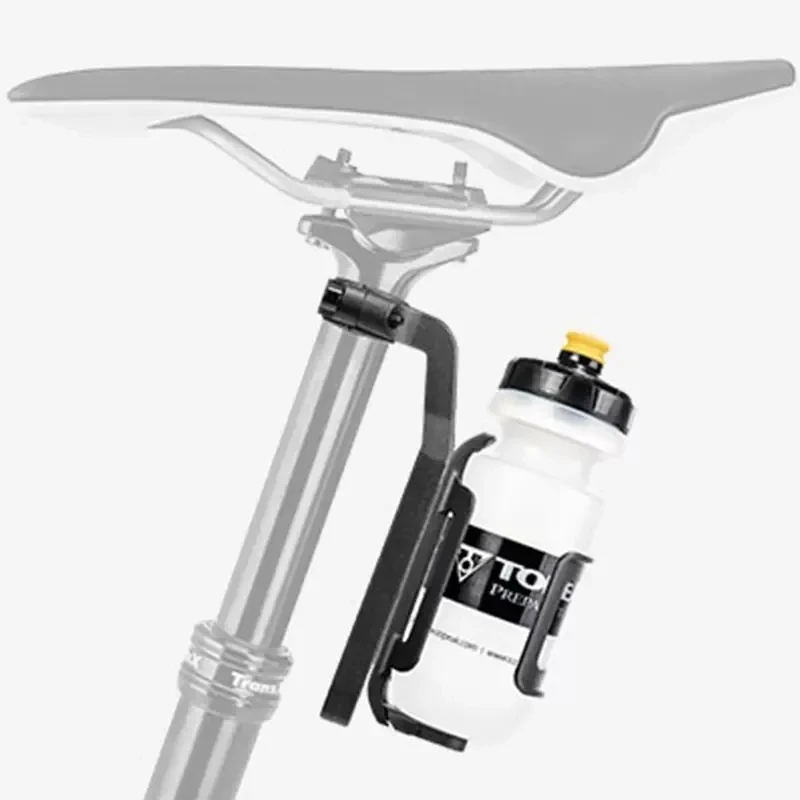 Topeak TEPM1 Kettle Holder Fixed Adapter Aluminum Seatpost Mount Extra Location for a MTB Road Bike Water Bottle Cage