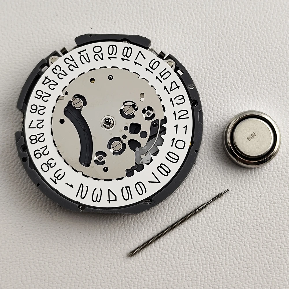 Quartz VK63 Movement 3 O'Clock Watch Movement Fits Watch Accessories For VK63 Movement Replacement Watch Parts Watches For Man