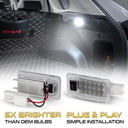 Luz LED para compartimento de equipaje, lámparas de maletero para Toyota RAV4, MK5, XA50, 2018, 2019, 2020, 2021, 2022, sin Error, 1 unidad