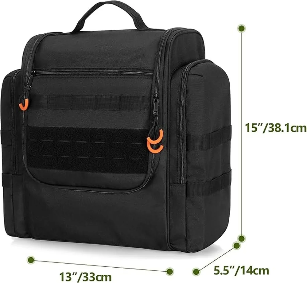 Unique Wheelchair Backpack With Three Layer Pockets Designed To Prevent Tipping With Easy Storage