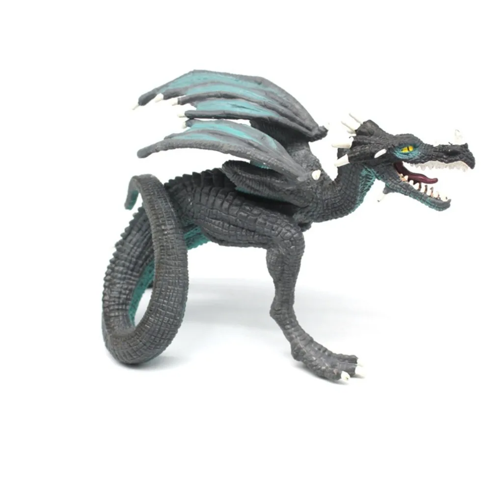 

Ice Flying Dragon Myth Dragon Figures Western Beast Fire Bullfighting Simulation Warcraft Ornament PVC Toys Dragon Animal Model
