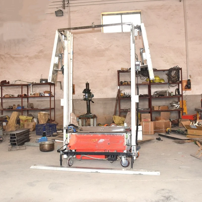 

Automatic construction site plastering machine,construction engineering building office building plastering machine