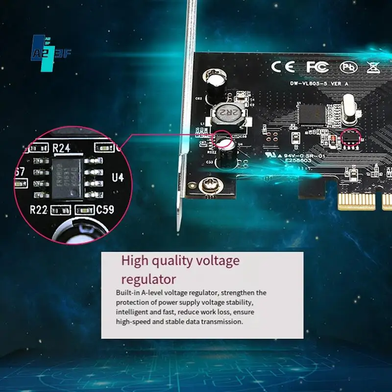 

A23F-PCI Express USB 3.0 19-контактная карта расширения PCIE 1X на 2 порта USB 3 19-контактный адаптер Внутренний USB3 20-контактный разъем концентратора