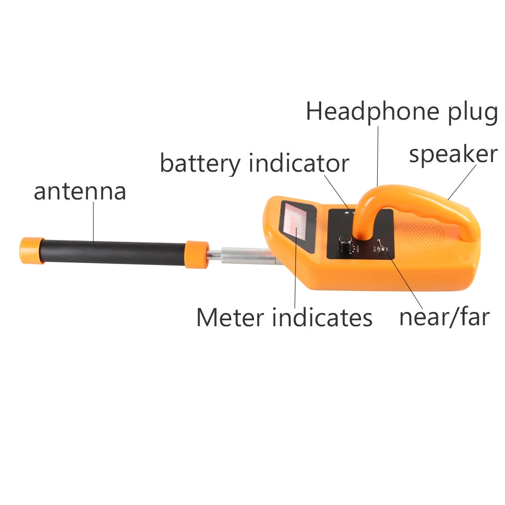 Cable de cámara de inspección de drenaje de alcantarillado, tubería, 9mm, 60m