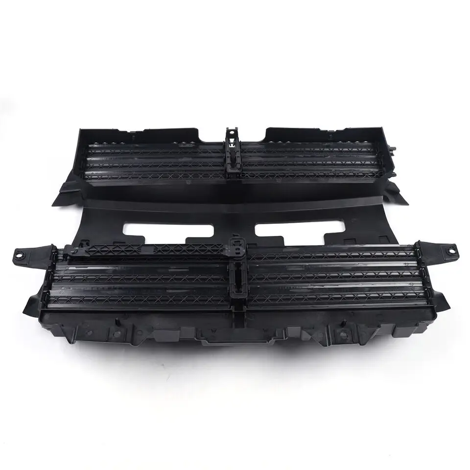 Front Radiator Air Vent Shutter Control Grille Assembly Radiator Support Control for Ford Explorer 2013-2019