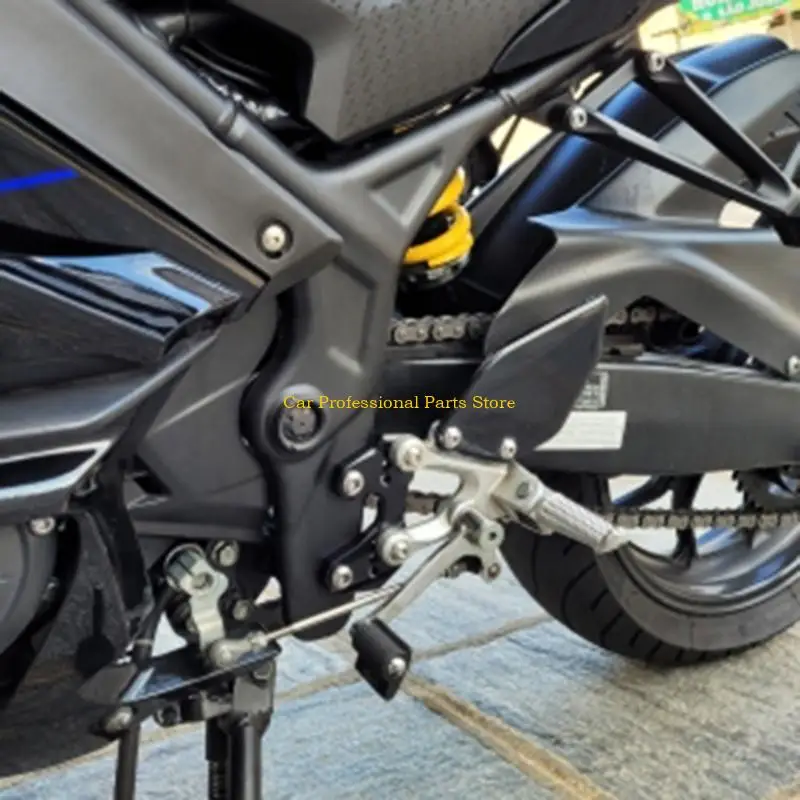 

R53D Motorcycle-Adjustable Base Foot Pegs Rear Suitable for YZF-R3 MT-03 25 MT03 MT25 YZF-R3 R25 Foot Peg Mount Bracket Parts