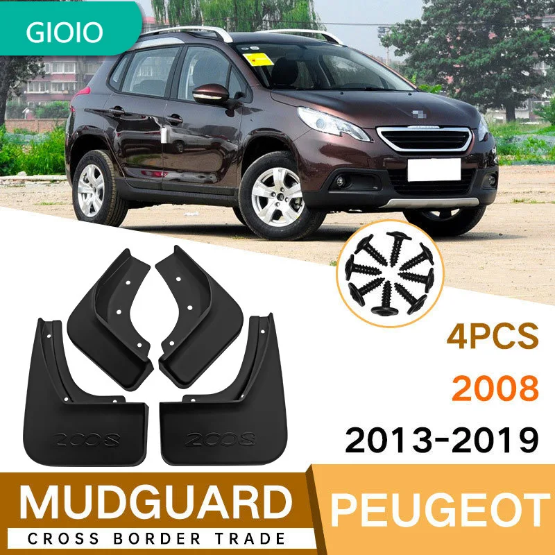 

For Peugeot 2008 2013-2019 Automotive Tire Fenders