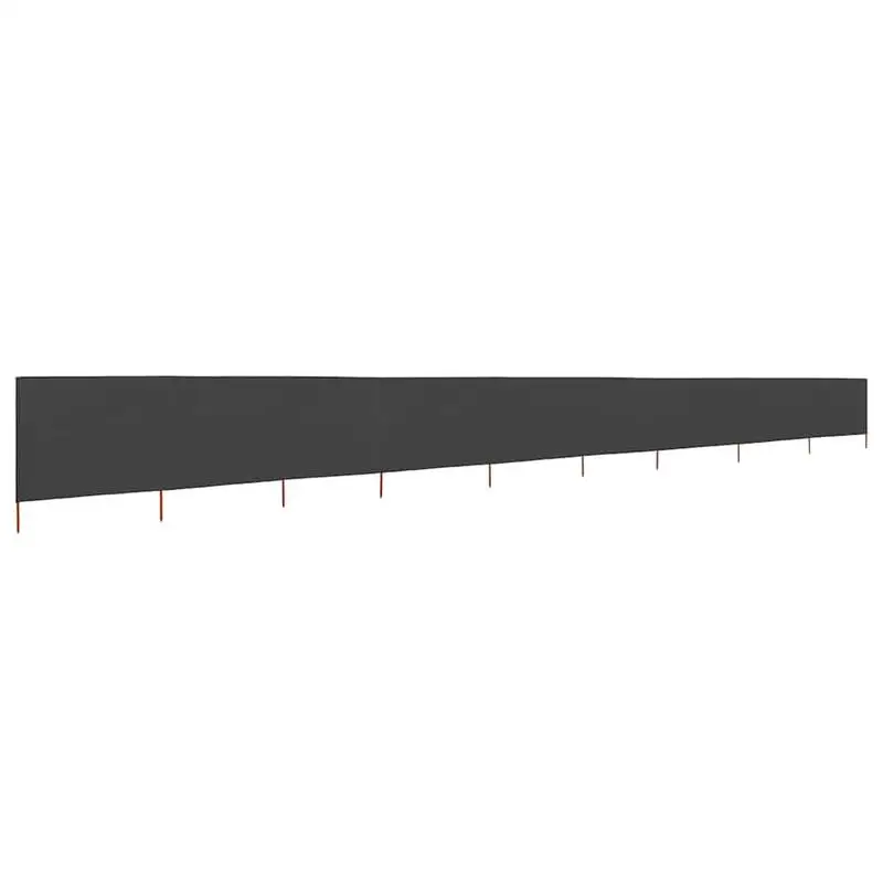 Image 3: Lot de 9 serviettes en tissu pour pare-brise 1200x80cm Anthracite Facile à nettoyer Haute qualité