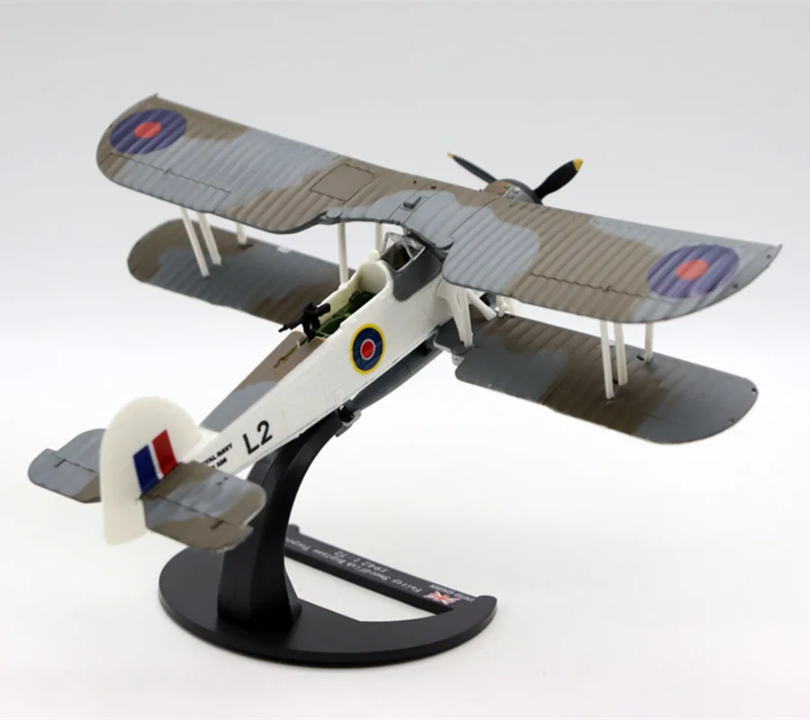 

NEW 1/72 Fairey Swordfish Biplane 1942 UK WW2 Airplane Fighter Model Collection Aircraft Gifts in Stock