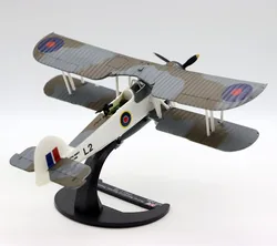 Nuovo 1/72 Fairey pesce spada Biplane 1942 UK WW2 Airplane Fighter Model Collection regali aerei in magazzino