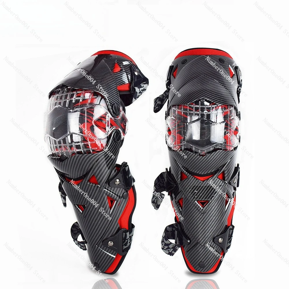 New Motorcycle Knee Pads Four Seasons Riding Anti-fall Motorcycle Off-road Protective Gear Leg Guards Men and Women Anti-fall