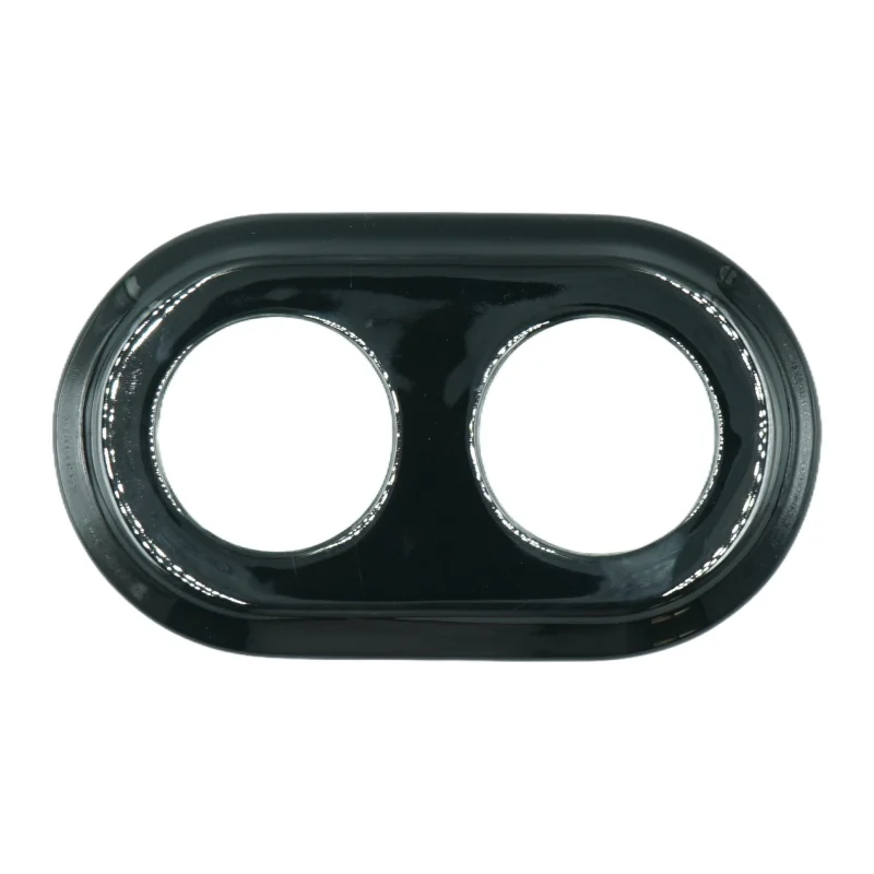 Marcos de porcelana empotrados para interruptor de pared, toma de corriente, interruptor Retro