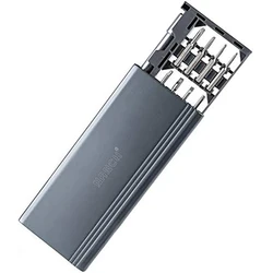NANCH Screwdriver Bits Set with 24 Alloy S2 Steel Magnetic Bits for iPhone Computer,Eyeglasses,Precision Toolkit for repairs