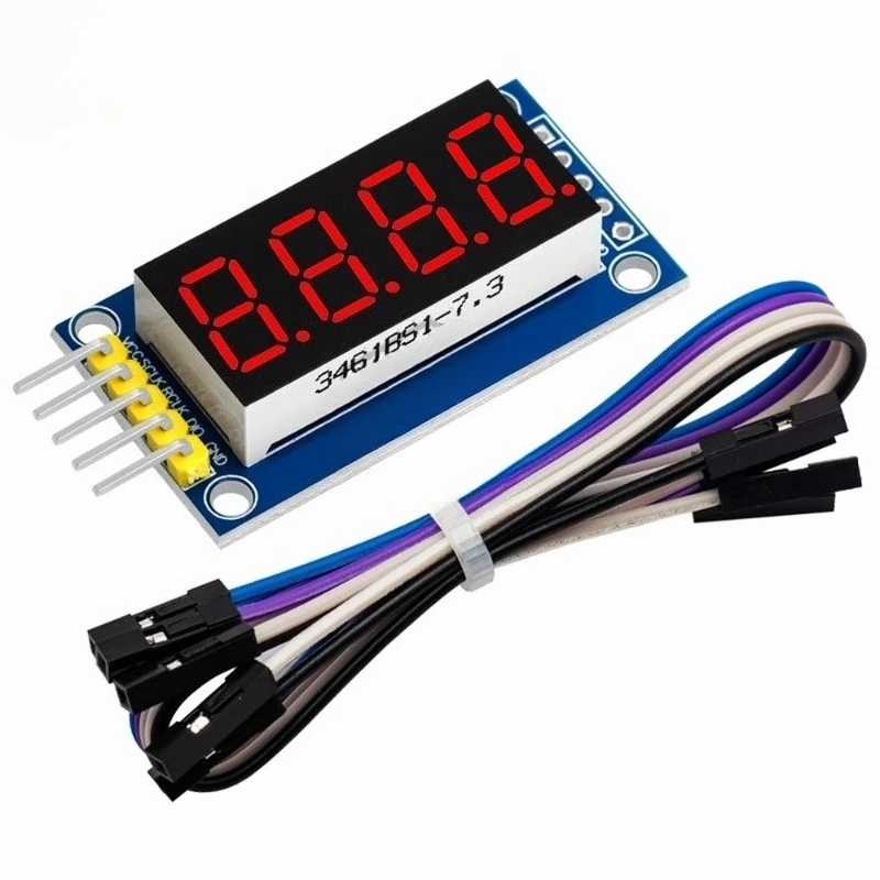 4 Bits Digital Tube LED Display Module Four Serial for Arduino 595  74hc595 Driver