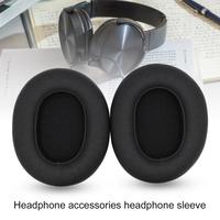 1 Pair Bluetooth Headphone Earpads Covers Faux Leather Headphone Pads Replaceable Headphone Sleeves for Edifier W830BT W860NB