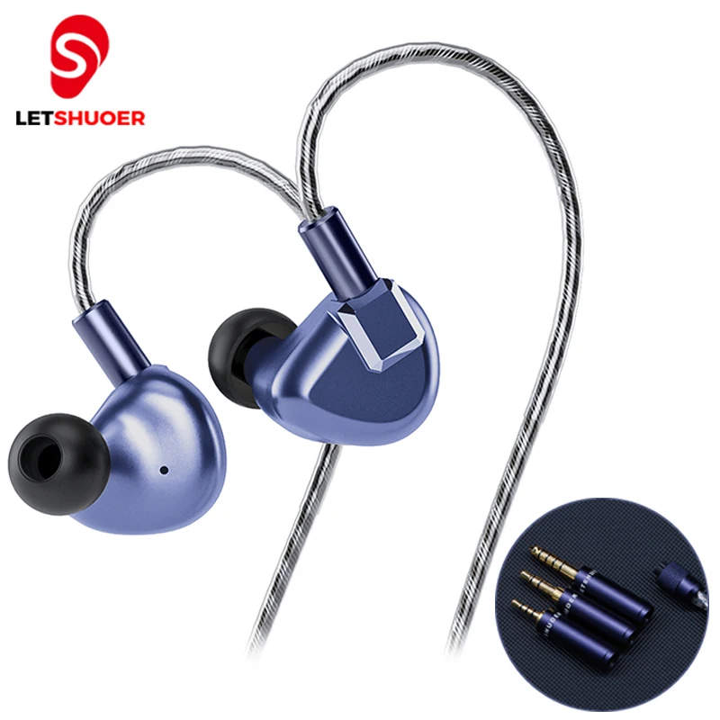 

Letshuoer S12 Pro In Ear Earphone HIFI IEMs Monitor Earbuds 14.8mm Magnetic Planar Driver Wired Headphones