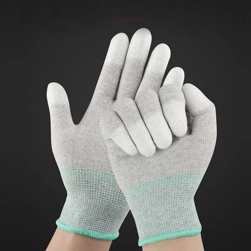 Guantes antiestáticos con recubrimiento de PU para reparación de iPhone, computadoras y trabajo electrónico 3