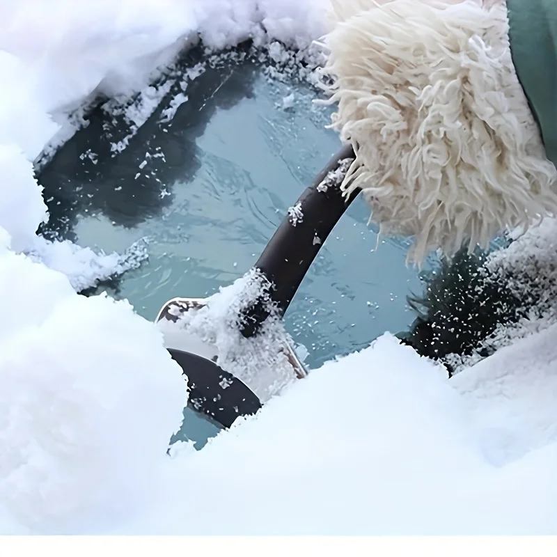 

Multifunction Car Snow Shovel Winter Windshield Defrosting Ice Scraper Tool Glass Snow Removal Tools Auto Accessories