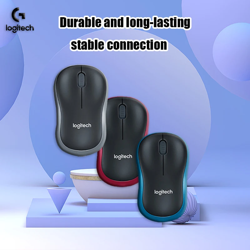 

Беспроводная двухрежимная мышь Logitech M185, портативная, легко умещается в сумках для поездок, идеальна для путешествий и офисной работы.