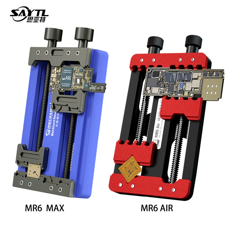 Mechanik MR6 Air Max uniwersalny uchwyt PCB regulowany zacisk do lutowania do płyty głównej do telefonu komórkowego CPU usuwanie kleju