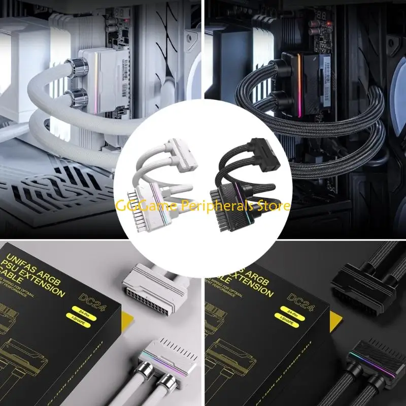 U55B 24Pin Extension Cable Double Tube For Symmetrical Wire Arrangement In