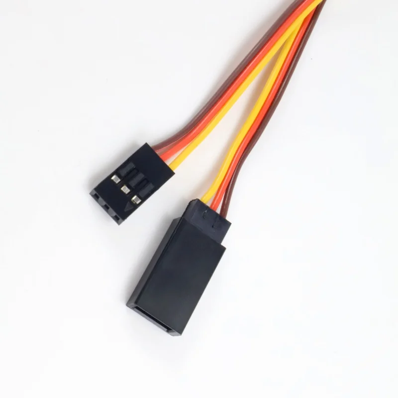 Servo inversor Universal de señal 4-6V/3,6 V-24V, marcha atrás de engranaje de dirección de bajo/alto voltaje para RC Servo avión cola en V