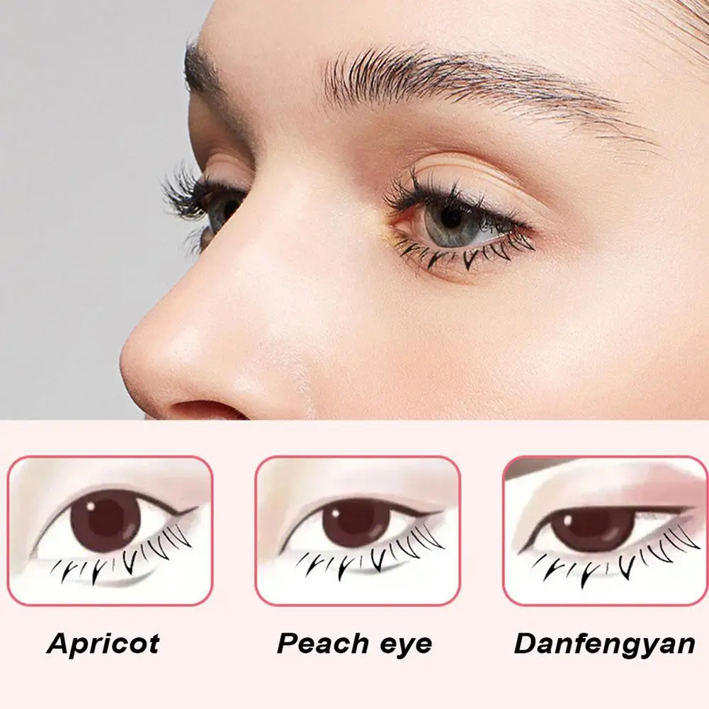 Siliconen Wimper Stempels Eye Make-Up Tool Diy Natuurlijke Simulatie Lagere Wimper Stempel Wimpers Extensions Goed Maken Voor Beginner F1m7