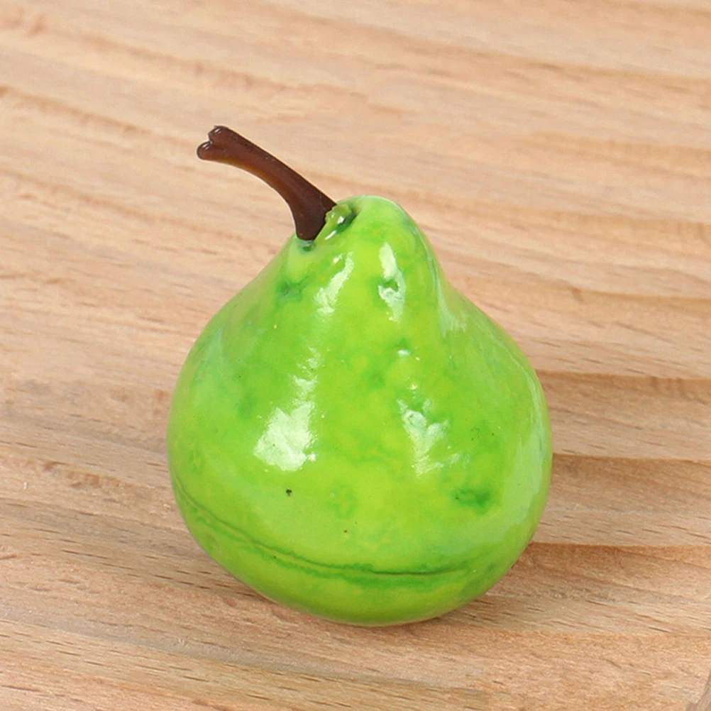 

20 Pcs Artificial Fruit Fruits Decorative Fake Pears for Display Models Decorate