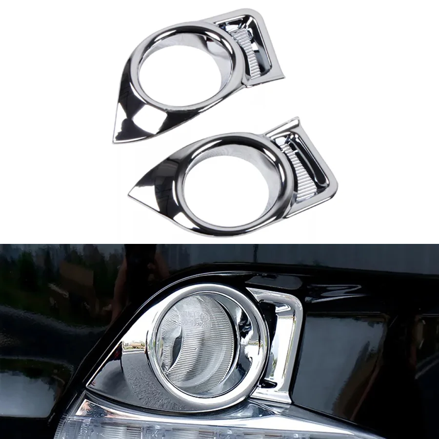 

Reamocea Front Rear Fog Lamp Light Decoration Cover Window Switch Panel Trim Door Bowl Frame For Toyota Highlander 2015-2021