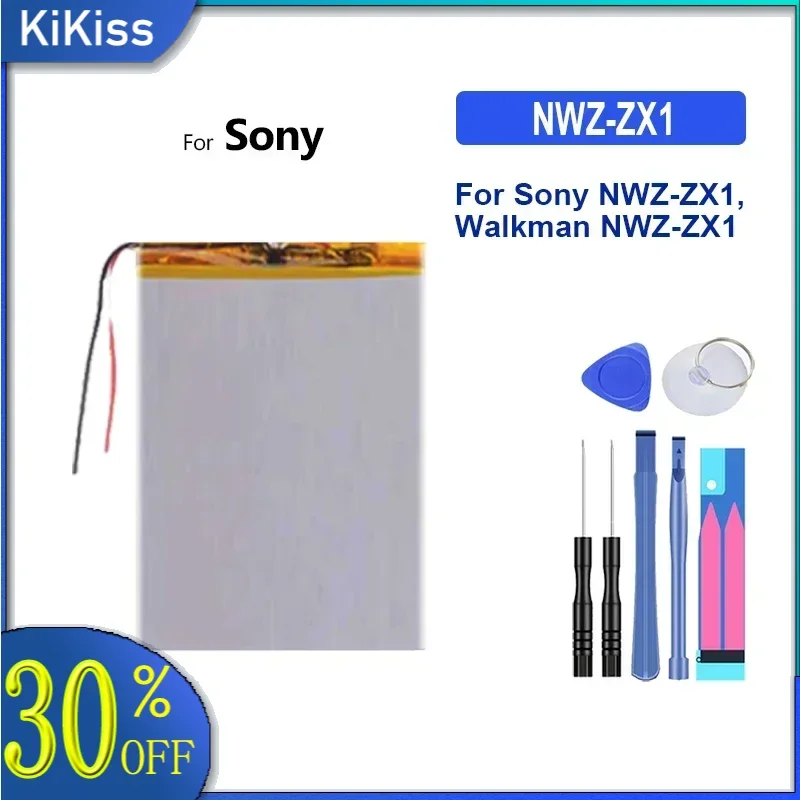 Battery 1000mAh For Sony Walkman NWZ-ZX1