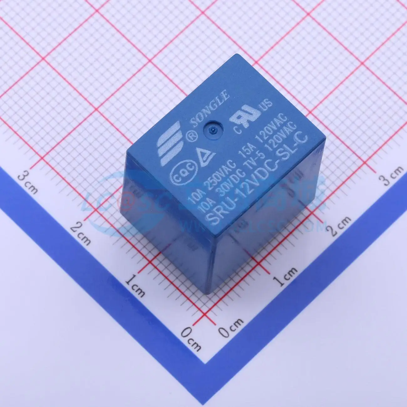 29pcs SRU-12VDC-SL-C 12V 20.5x16.8mm SPDT Power Relay PCB Electronic Switch