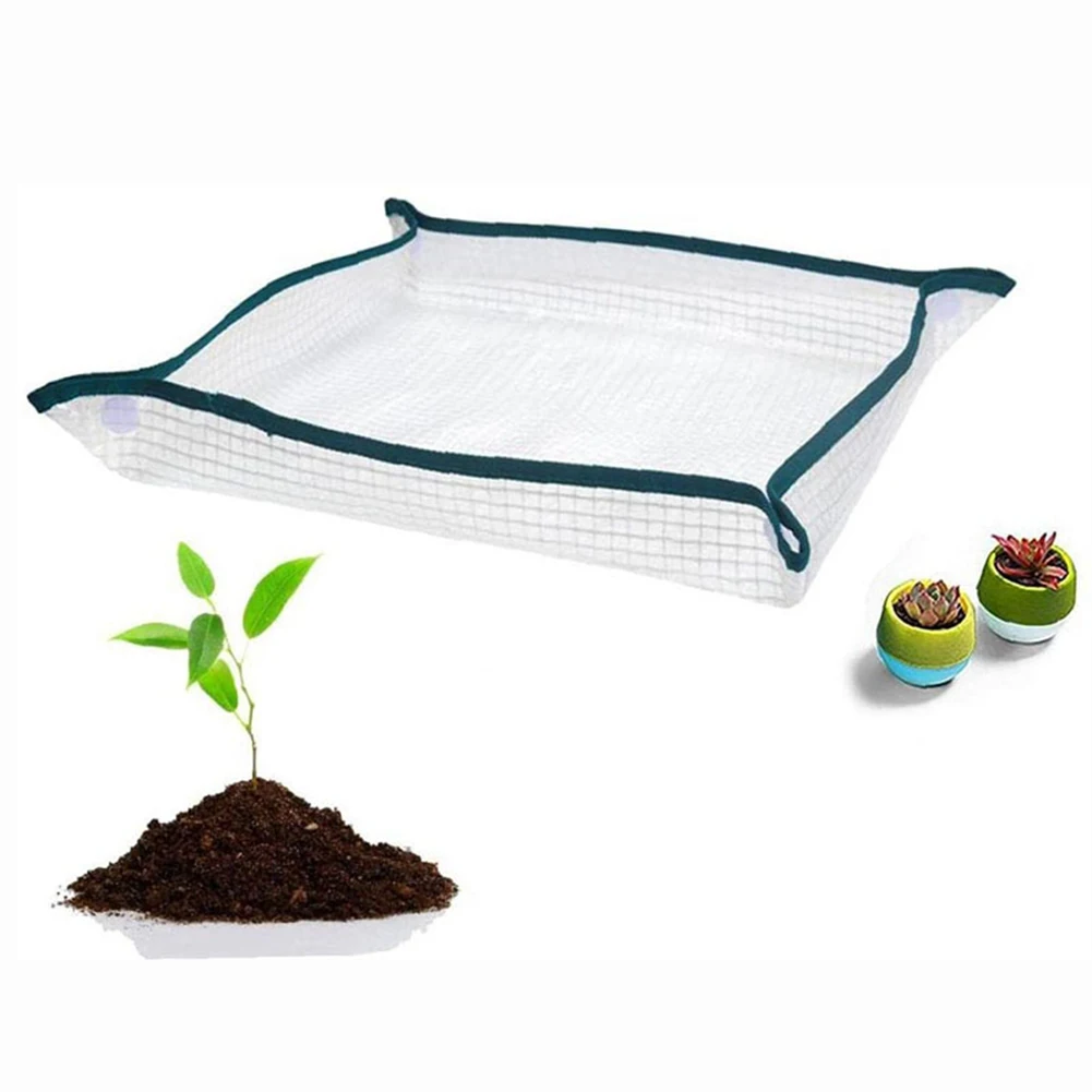 

Portable Indoor Gardening Potting Mat Anti Dirty Transplanting Tarp For Succulent Flowers Easy To Fold (80 Characters)